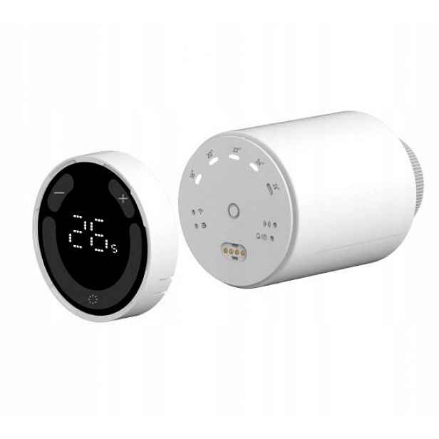Hlavice pro radiátor Smart – inteligentní s Led pokojovým senzorem