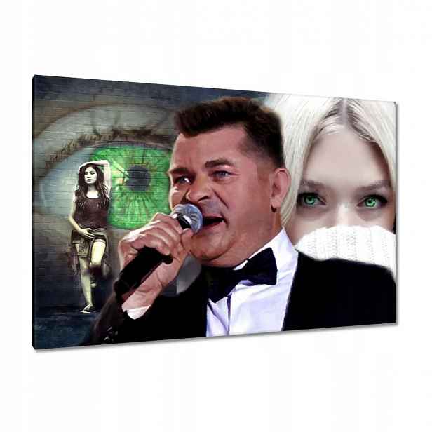 Obrazy 120x80 Zelené oči Zenek Vystoupení