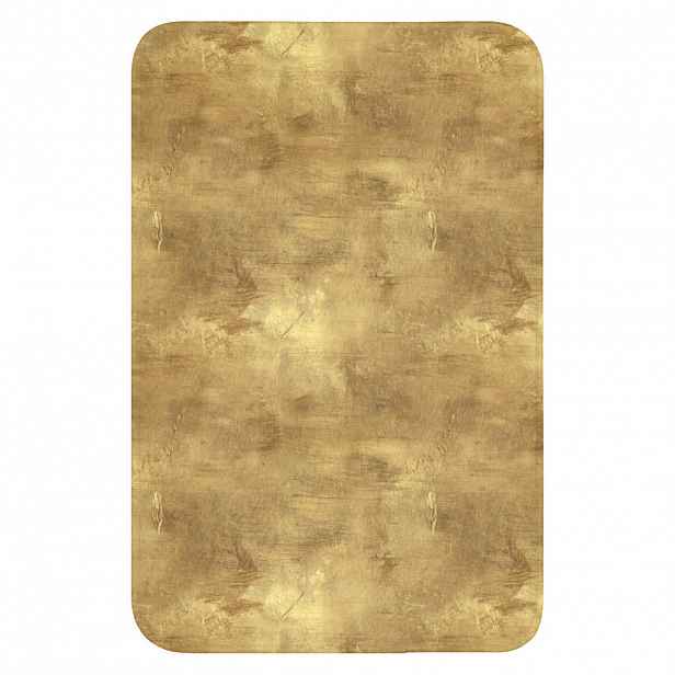 OnlyWow WC PŘEDLOŽKA Industriální - Textura - Zlatá 40x60 cm