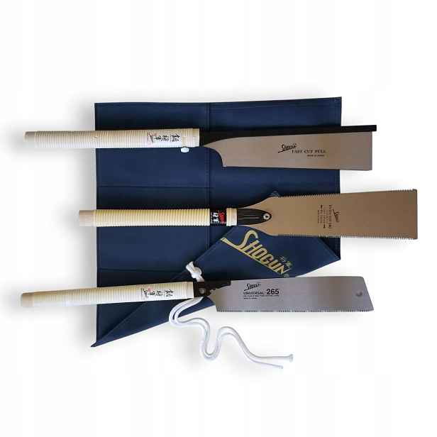 Sada 3 japonských pil Classic s krytem Shogun