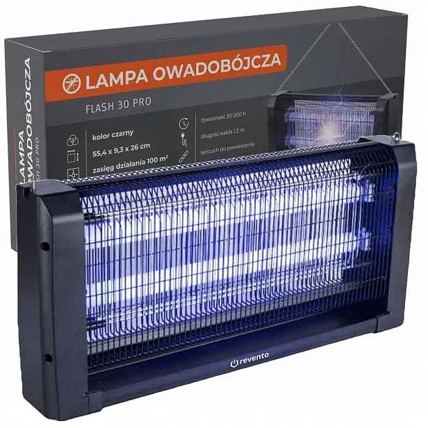 Uv-insekticidní Lampa Proti Komárům, Molům, Velká Účinnost Revento 30W