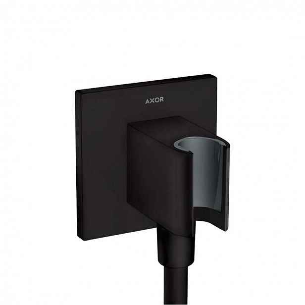 Axor - Sprchové kolínko s držákem, matná černá 36734670