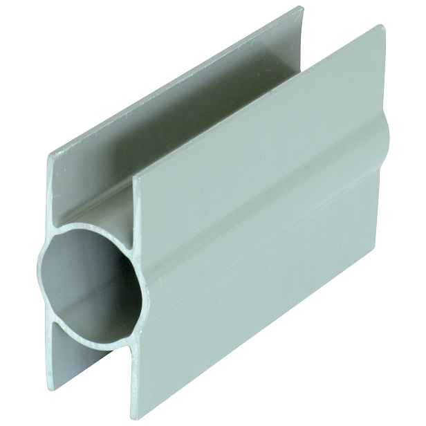 Držák stabilizační průběžný PVC šedý průměr 48 mm výška 300 mm