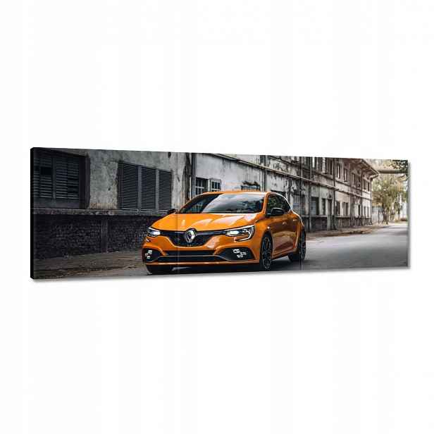Obrazy 150x50 Oranžový Renault Auto