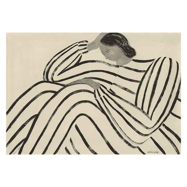 Plakát 70x50 cm Waiting – Sofia Lind – The Poster Club