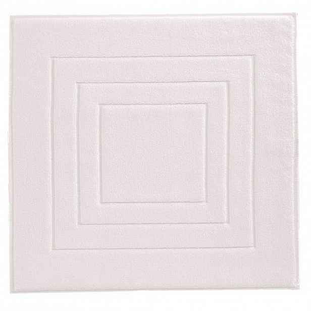 Vossen Předložka Koupelnová, 60/60 Cm, Bílá - Koupelnové předložky - 003355046501