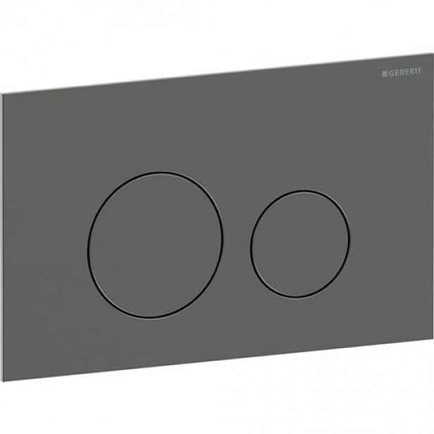 Geberit Sigma40 ovládací tlačítko ocel černý chrom 115.628.QD.1