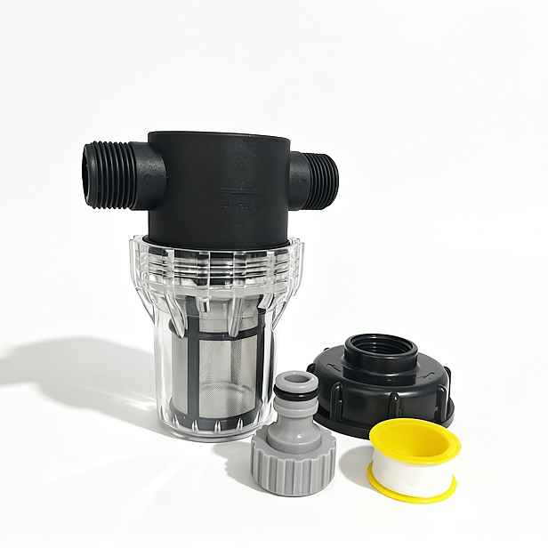 TEMU 1 Sada S60 IBC 80 Mesh Příslušenství pro nádrž Filter Potrubí Zavlažovací Filter Zahradní Farmářský Vodní Čerpadlo Filter Síť Venkovní Sádka na
