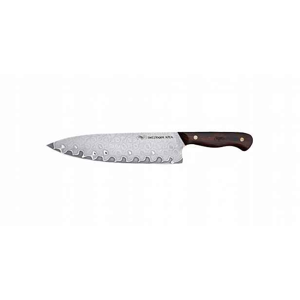 Nůž šéfkuchaře Gyuto 225 Dellinger Kita North Damaskus