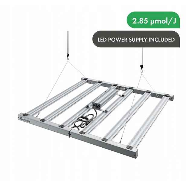 Luckygrow Flex 720W 2.85 Samsung Led lampa pro pěstování rostlin o rozměrech 150 x 150 cm