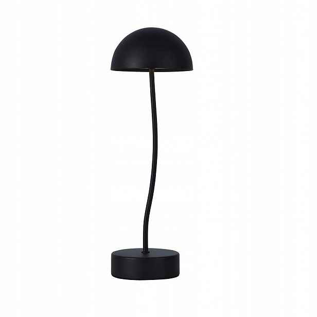 V-tac Stolní lampa noční 3W Led 36 cm nabíjení, stmívání, černá