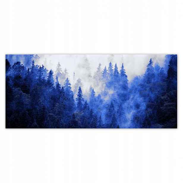Fototapety 211x91 Modrá krajina Hory
