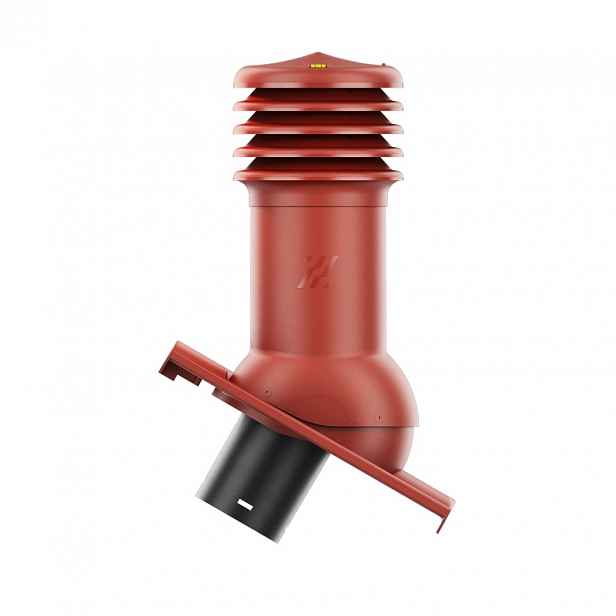 Větrací komín HiVent střešní Euronit Extra fi 150 mm červený