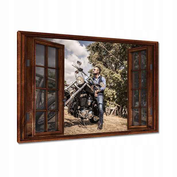 Obrazy 120x80 Motocykl Klasik Motor