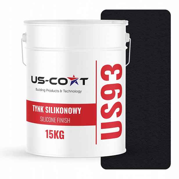 Silikonová Omítka Černá Hluboká RAL9005 15 Kg Beránek Granulace 1.5 mm