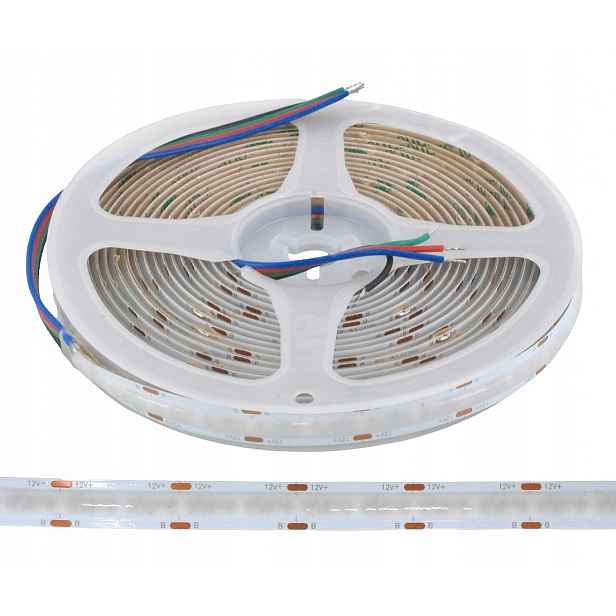 Cob Rgb Led Pásek Barevný 672 Led 5,0 m, DC 12V, TC-COB-RGB672-12 Talvico