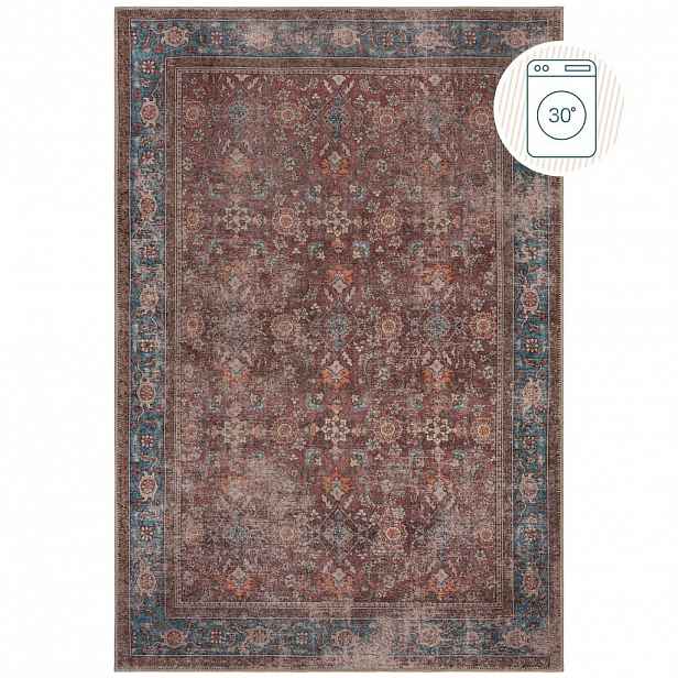 Flair Rugs TKANÝ KOBEREC, 152/230 cm červená