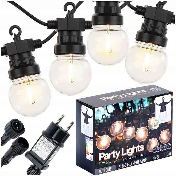 Led Zahradní Světelná Girlanda Venkovní Zahradní Lampy Žárovky Řetěz