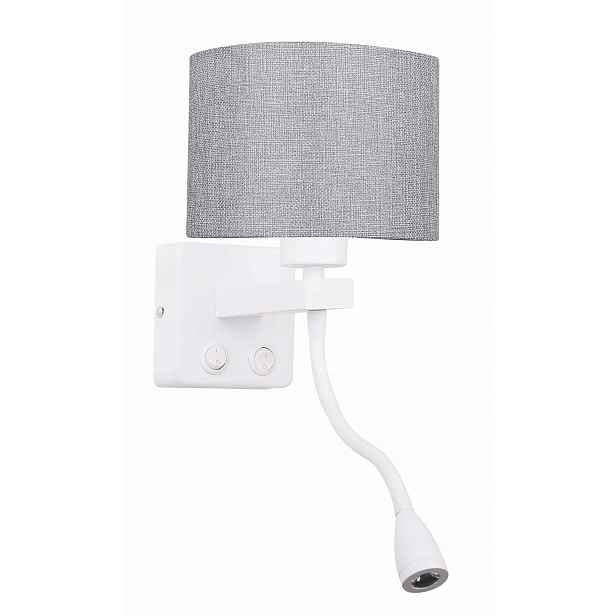 Nástěnná lampa Candellux Polo 21-75383 bílá