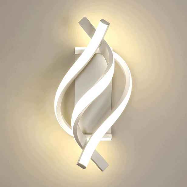 Nástěnné Led svítidlo bílé, moderní loftové, 22W, 4500K