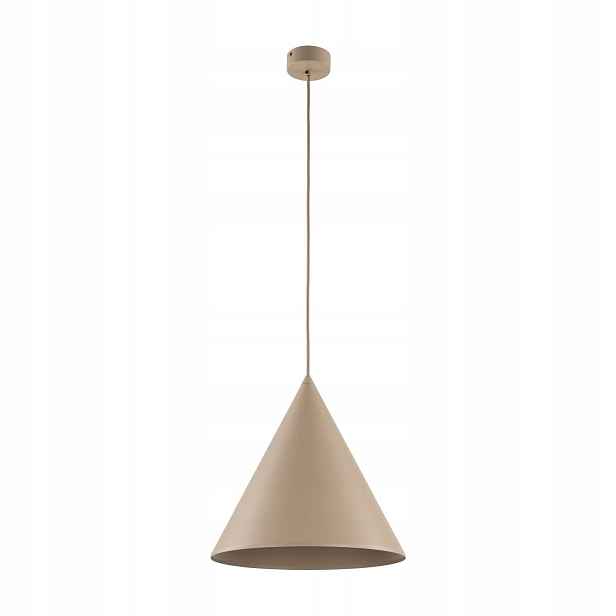 Závěsná Lampa Cono Do Loftového Obývacího Pokoje V Módním Béžovém Provedení E27 10621 Tk Lighting