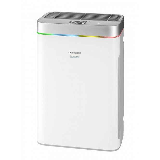 Concept - Čistička vzduchu Perfect Air Smart se zvlhčovačem, WiFi, bílá/stříbrná ca3000