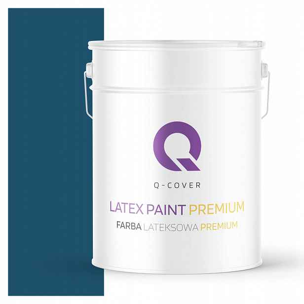 Barva Barva Odolná Proti Skvrnám, Barva Tmavě Modrá H0508 Pro Matné Stěny, 10 L