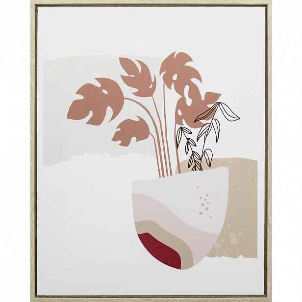 XXXLutz UMĚLECKÝ TISK, květiny, 40/50 cm Monee - Umělecký tisk - 0089580318
