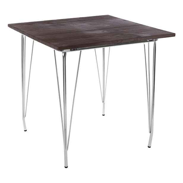 Jídelní stůl z jilmového dřeva ø 80 cm District – Premier Housewares