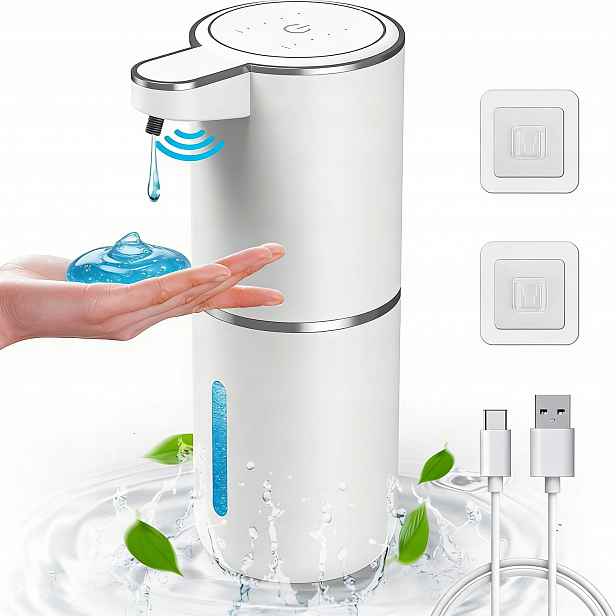 Automatický Dávkovač Tekutého Mýdla 380 ML Bezdotykový Dávkovač Bílý