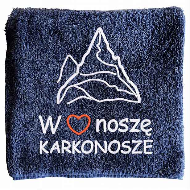 Dárek pro Milovníky Hor, milovnice krkonošů, Ručník shora