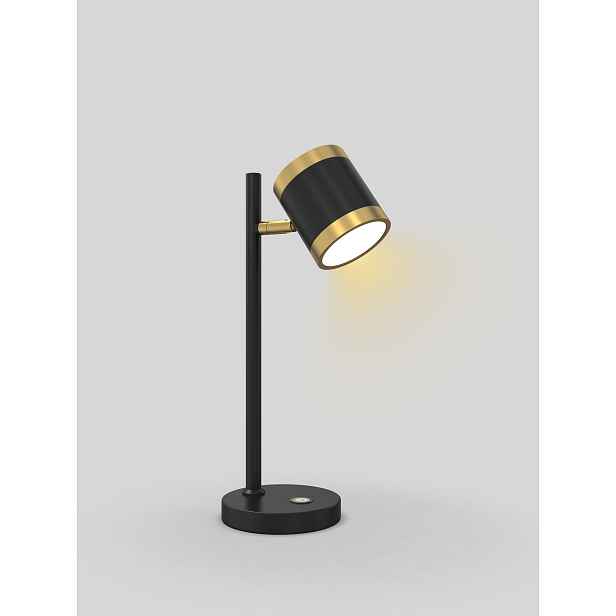 Stojací lampa Toulouse s minimalistickým designem a dotykovým stmívačem