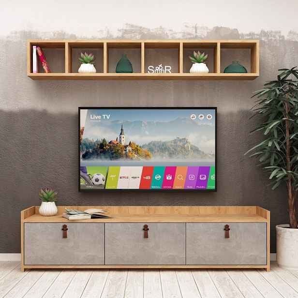 TV stěna / Sestava pod TV Sleppa