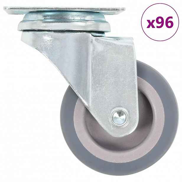 vidaXL 96 ks otočná kolečka 50 mm