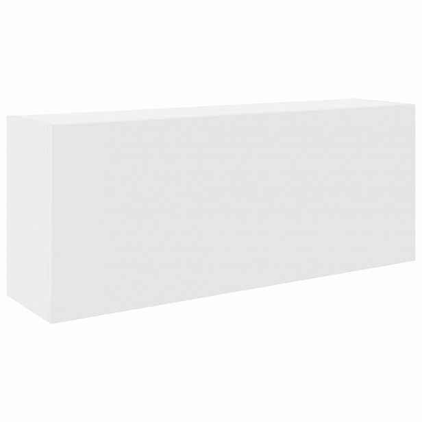 vidaXL Koupelnová nástěnná skříňka bílá 100x25x40 cm kompozitní dřevo