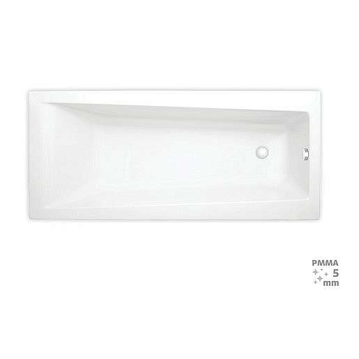 Obdélníková vana Laguna Idea Plus 170x75 cm akrylát ID1700PLUS