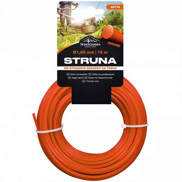 STRUNA DO SEKAČKY 1,65MM X 15M KULATÁ