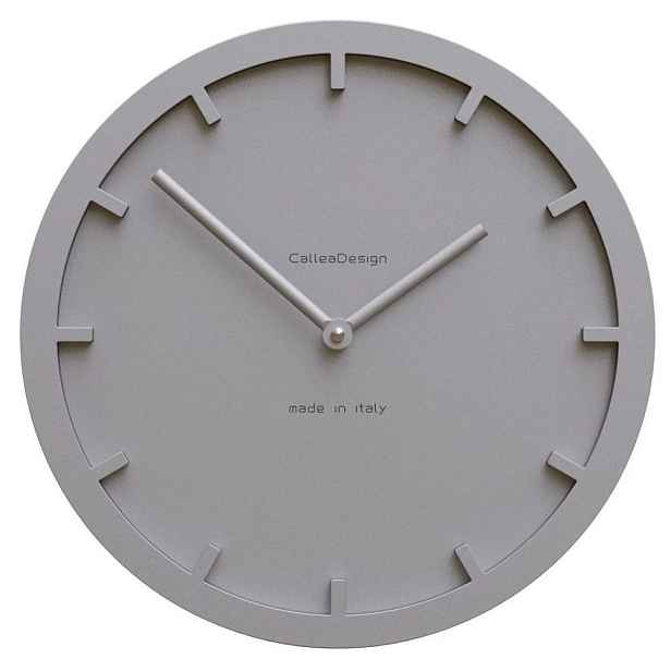 Hodiny CalleaDesign 10-011-2 Miny 26 cm aluminium