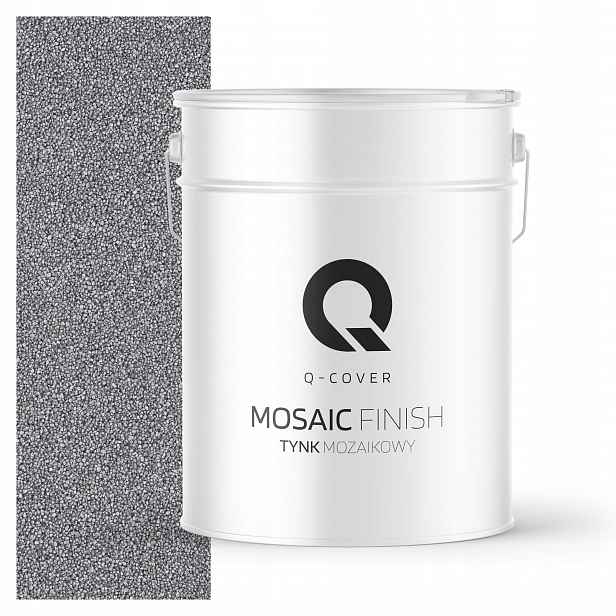 Mozaiková Omítka Mozaika 12,5 Kg Stříbrná M11 Ozdobná Pryskyřičná Fasáda Premium
