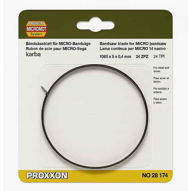 Pásová pila Proxxon Mbs 240/E pro ocel