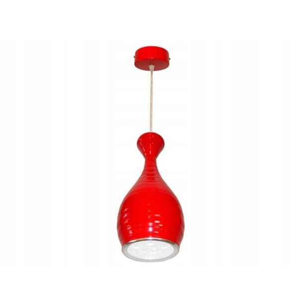 Závěsná lampa Uma led power 9W červená Dw
