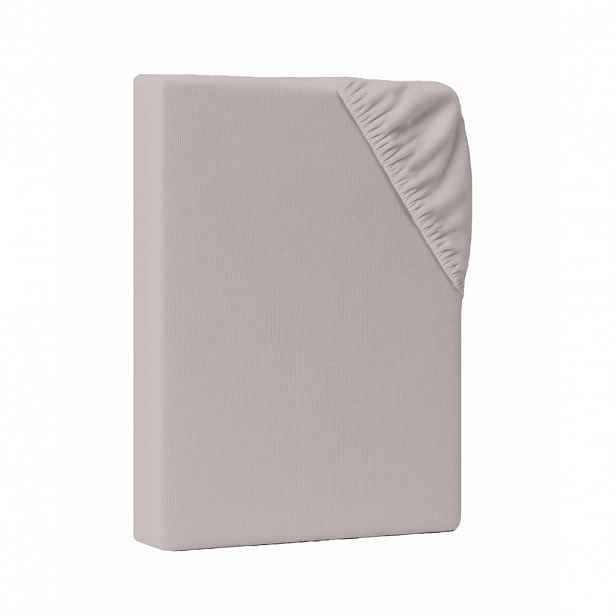 AM Qualitätsmatratzen NAPÍNACÍ prostěradlo 90/180/25 cm Taupe
