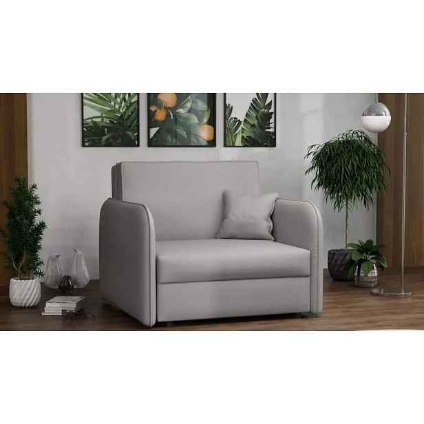 Falco Rozkládací křeslo Vivian Loft I Mono 244 světle šedá