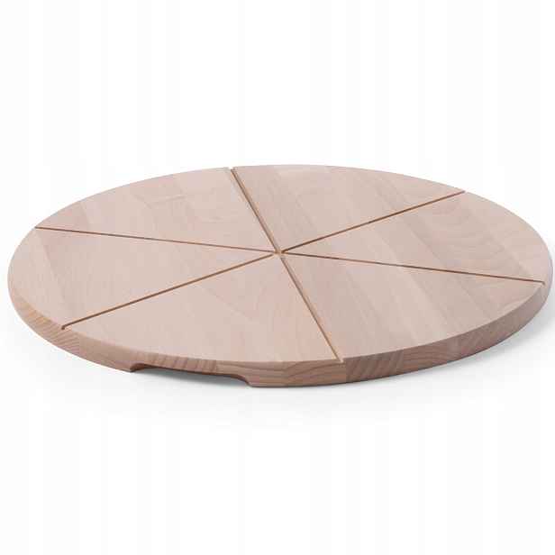 Dřevěná krájecí deska na pizzu 30 cm Hendi 505540