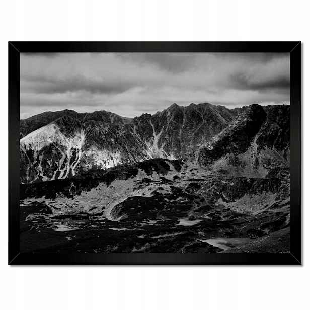 Plakáty v rámu 40x30 Tatry Polské hory Pohled