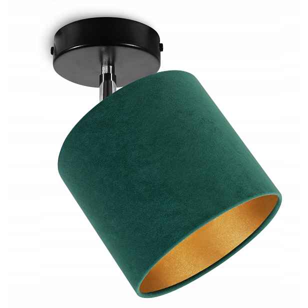 Závěsná Stropní Lampa Stropní Svítidlo Zlatý Velur