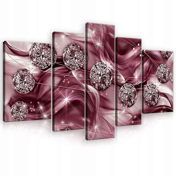 Obraz 170x100 Luxus lesk diamanty abstrakce nádherná elegance mystika