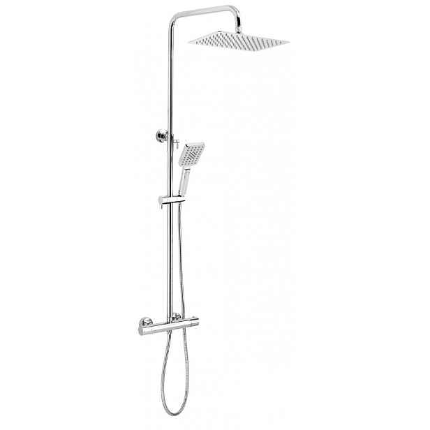 Sprchový systém Novaservis Metalia 54 s termostatickou baterií chrom SET034/TER,0