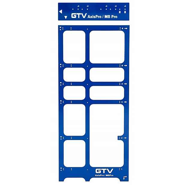 Montážní Šablona Pro Pomoc Při Montáži Zásuvek Gtv Axis Pro Modern Box Pro