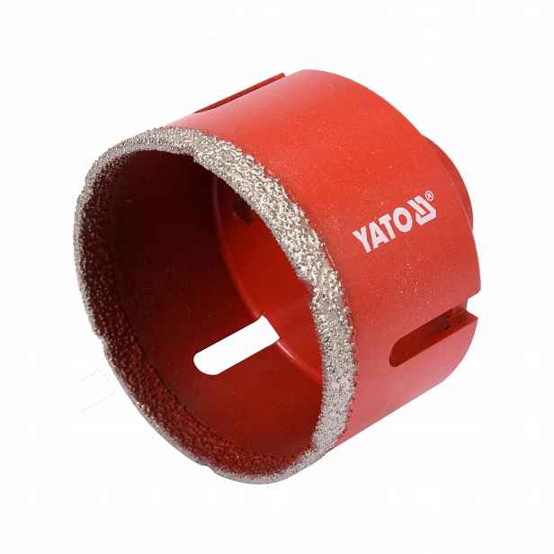 Korunkový Vrták 68 MM Pro Slinuté Dlažby M14 Za Sucha Pod Brusku Yato
